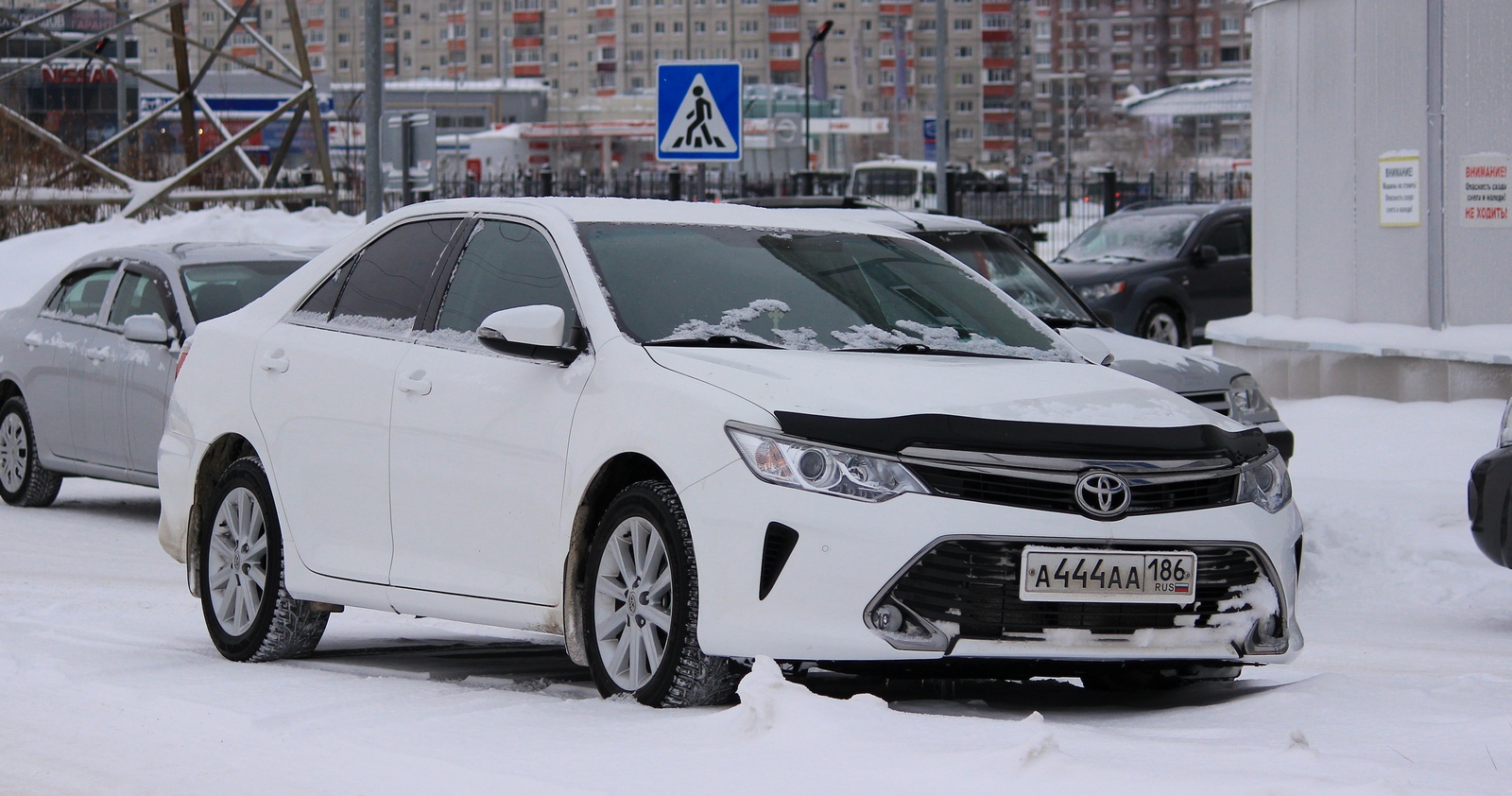а 444 аа 186, Toyota Camry 7th gen (XV50; Global-market), facelift, 2014–2018