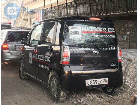 с839сс25, Daihatsu Tanto Exe