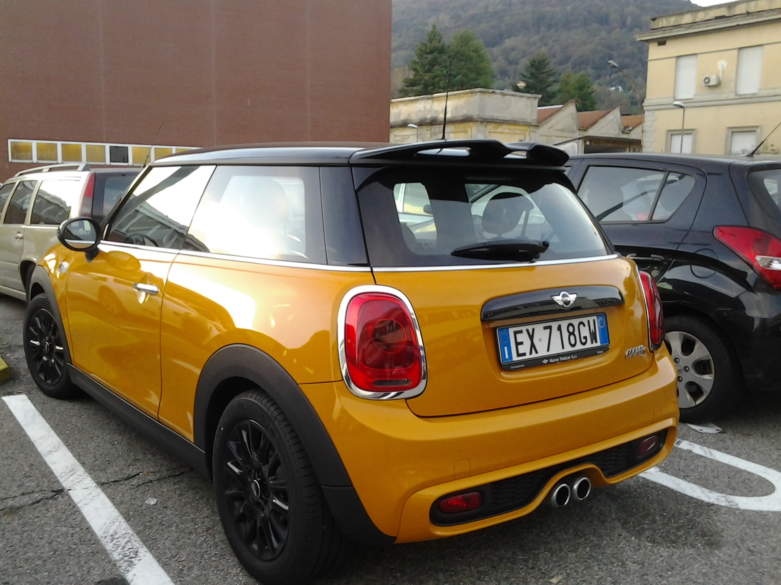 EX 718 GW, MINI Hatch 3rd gen don't set