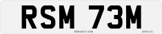 License plate of the United Kingdom, 1963 year system