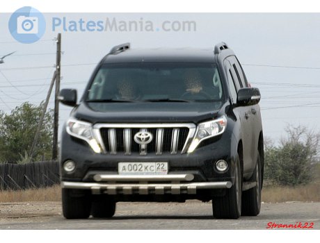 а002кс22, Toyota Land Cruiser Prado