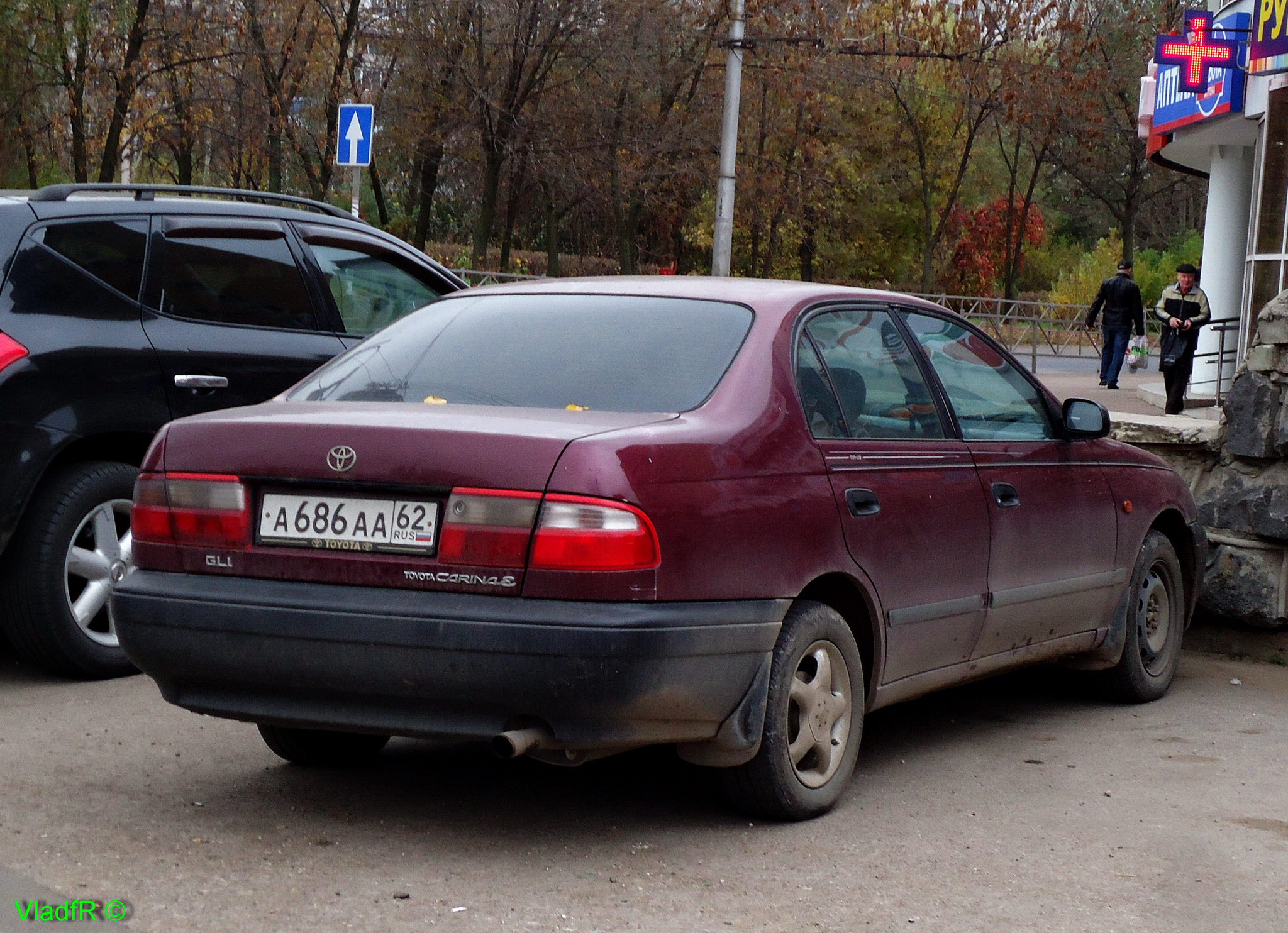 а 686 аа 62, Toyota Carina E 
