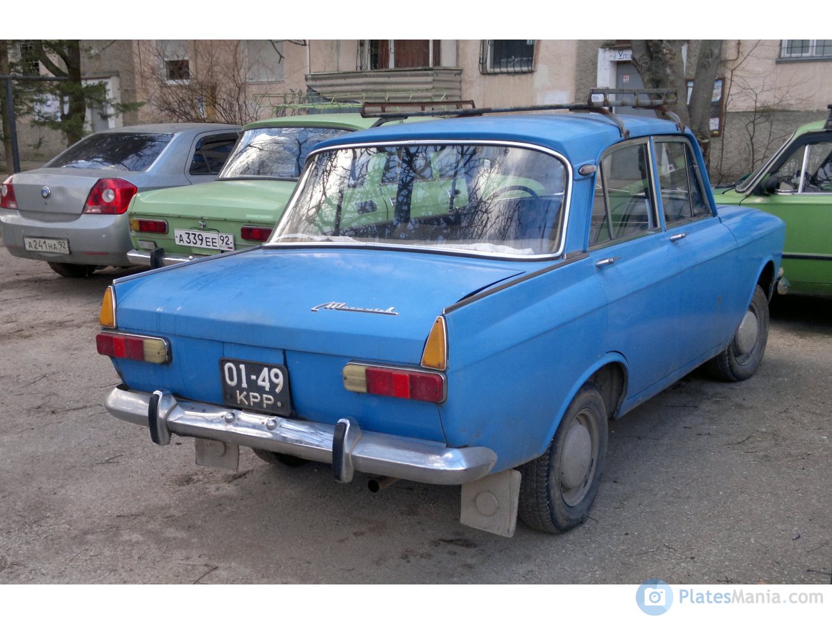 0149 КРР, Moskvich (AZLK) 408/412 408ИЭ/412ИЭ, 1969­–1975