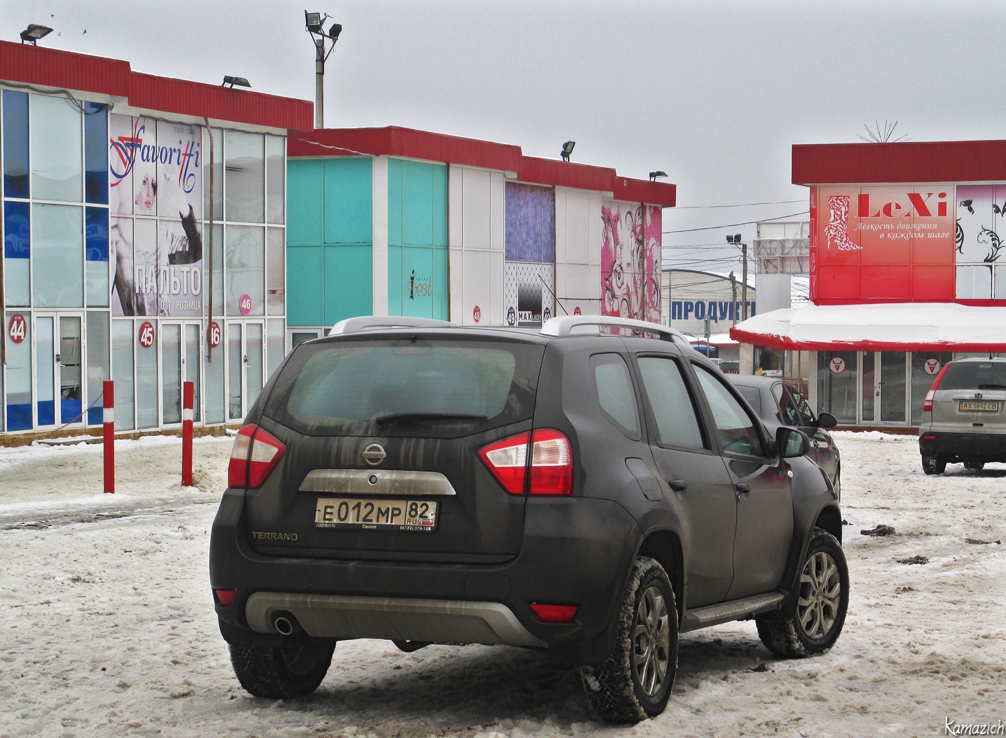 е 012 мр 82, Nissan Terrano 3rd gen (D15; IN- and CIS-market), 2013–2022