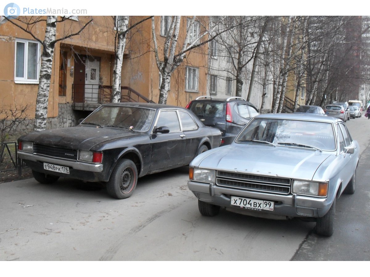 х 704 вх 99, Ford Consul 4th gen 4-door Sedan (GGFL), 1972–1975