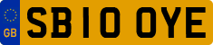 License plate of the United Kingdom, 2001 year system