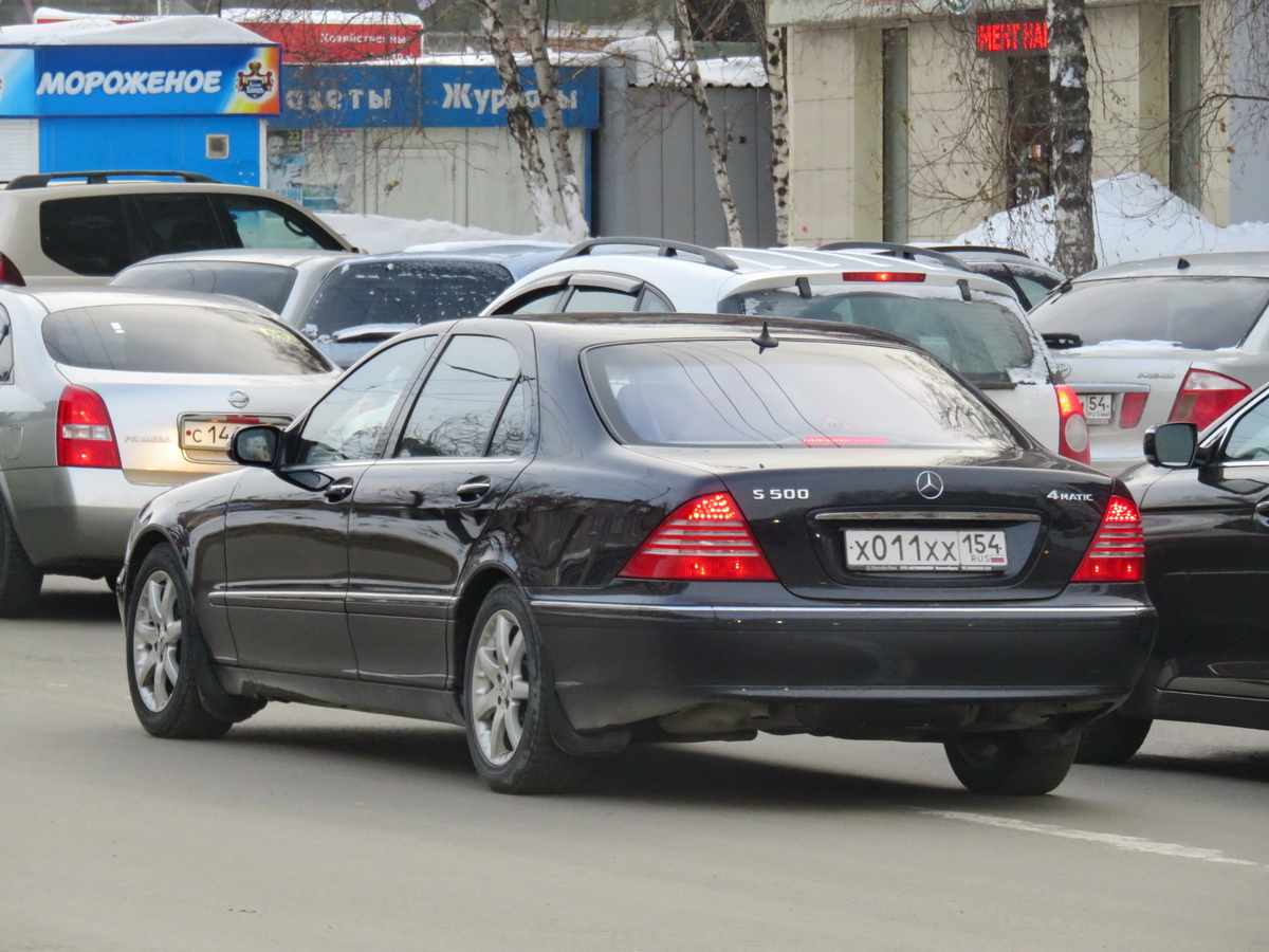 х 011 хх 154, Mercedes-Benz S-Klasse 6th gen (W220/V220), 1998–2005