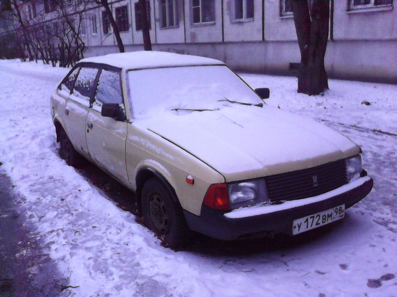 у 172 вм 98, Moskvich (AZLK) 2141 2141, 1986­–1998