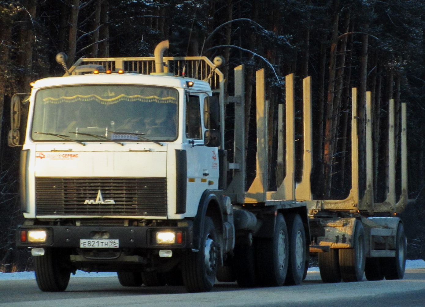 е 821 тн 96, MAZ 6303 