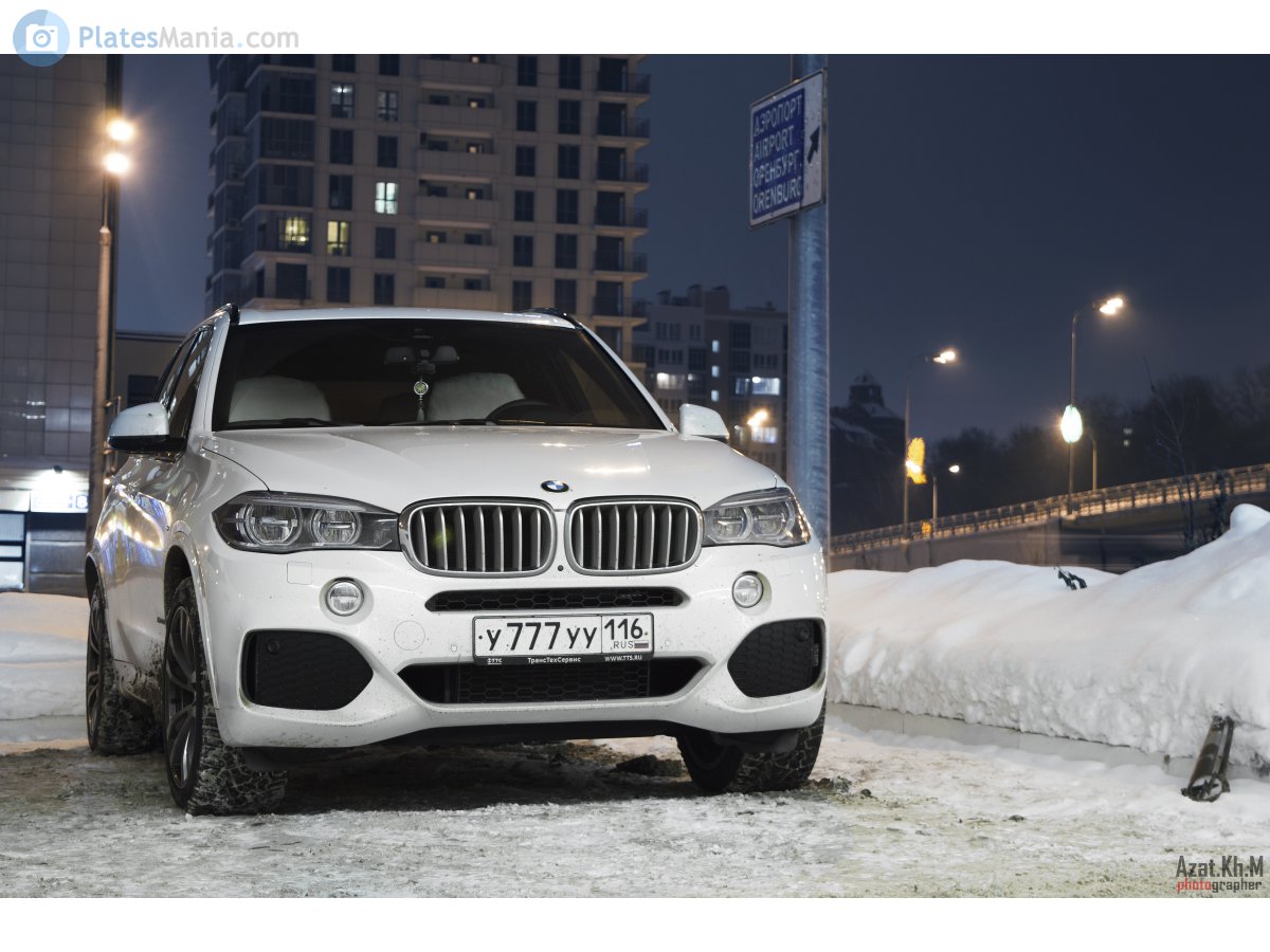 у 777 уу 116, BMW X5 3rd gen (F15), 2013–2018