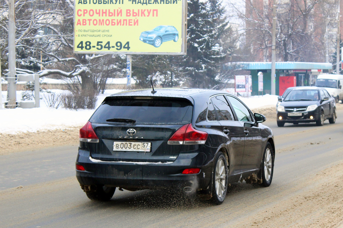 в 003 сс 57, Toyota Venza 1st gen (AV10), 2009–2015