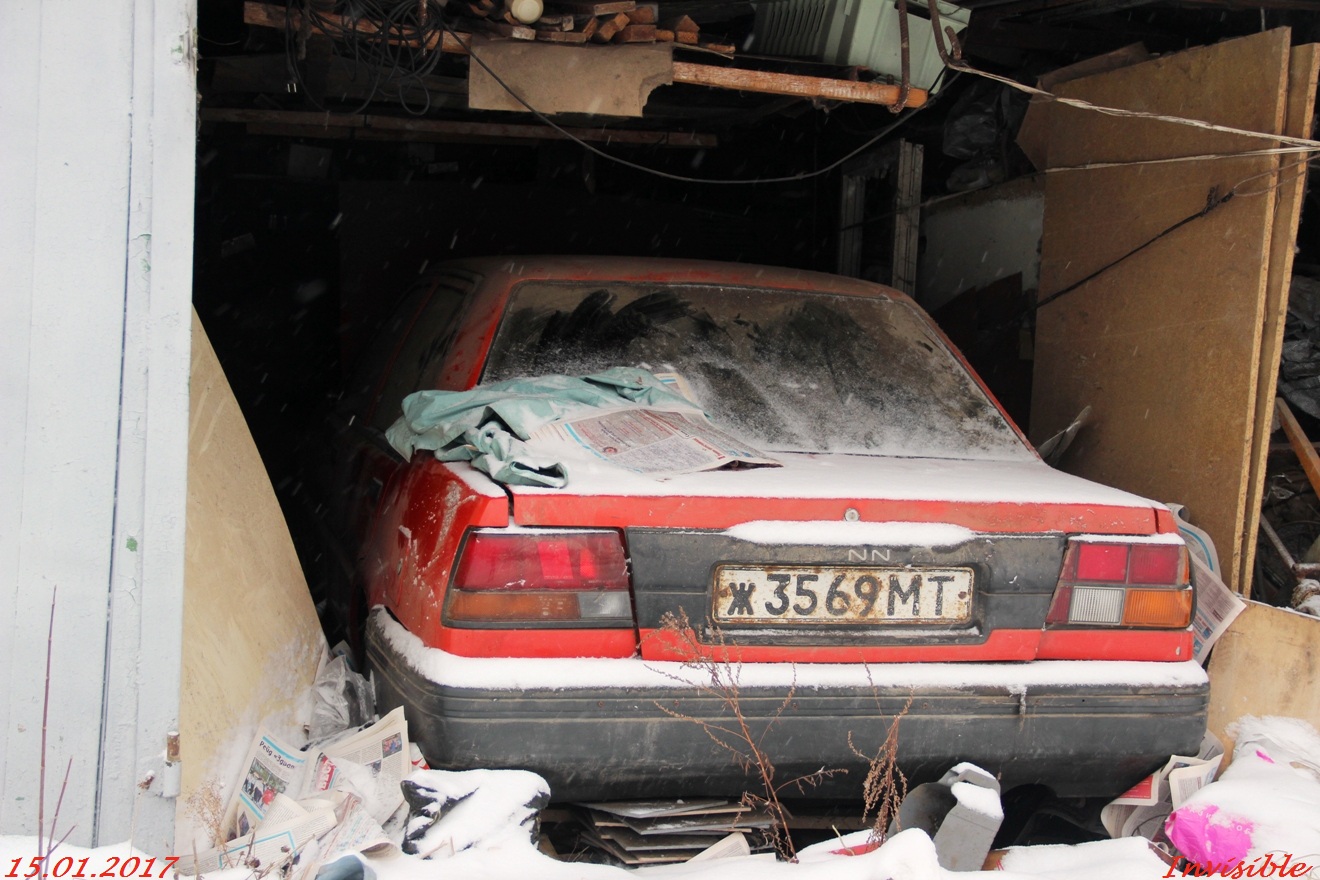 ж 3569 МТ, Nissan Sunny 6th gen Sedan (N13; EU-market), 1986–1990