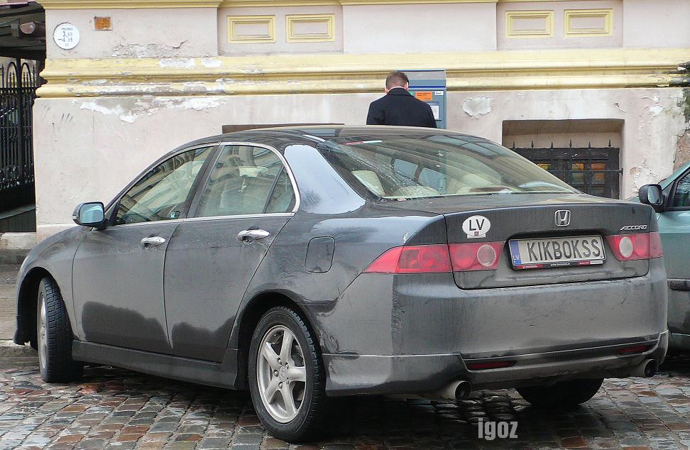 KIKBOKSS, Honda Accord 7th gen (Euro) Sedan (CL), 2002–2008