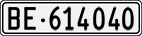 License plate of Switzerland, Cars