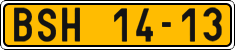 License plate of the Czech Republic, Commercial vehicles (1960)