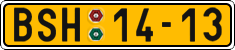 License plate of the Czech Republic, Commercial vehicles (1960)