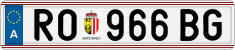 License plate of Austria, Regular plates