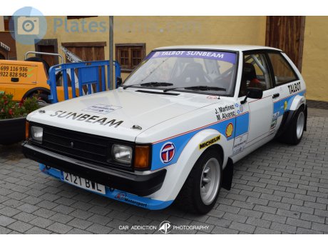 2121 BWL, Talbot Sunbeam