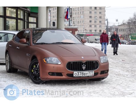 о378ву777, Maserati Quattroporte