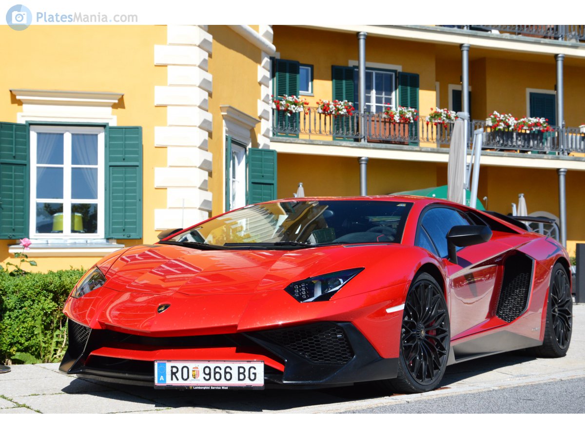 RO 966 BG, Lamborghini Aventador LP750-4 SuperVeloce, 2015–2017