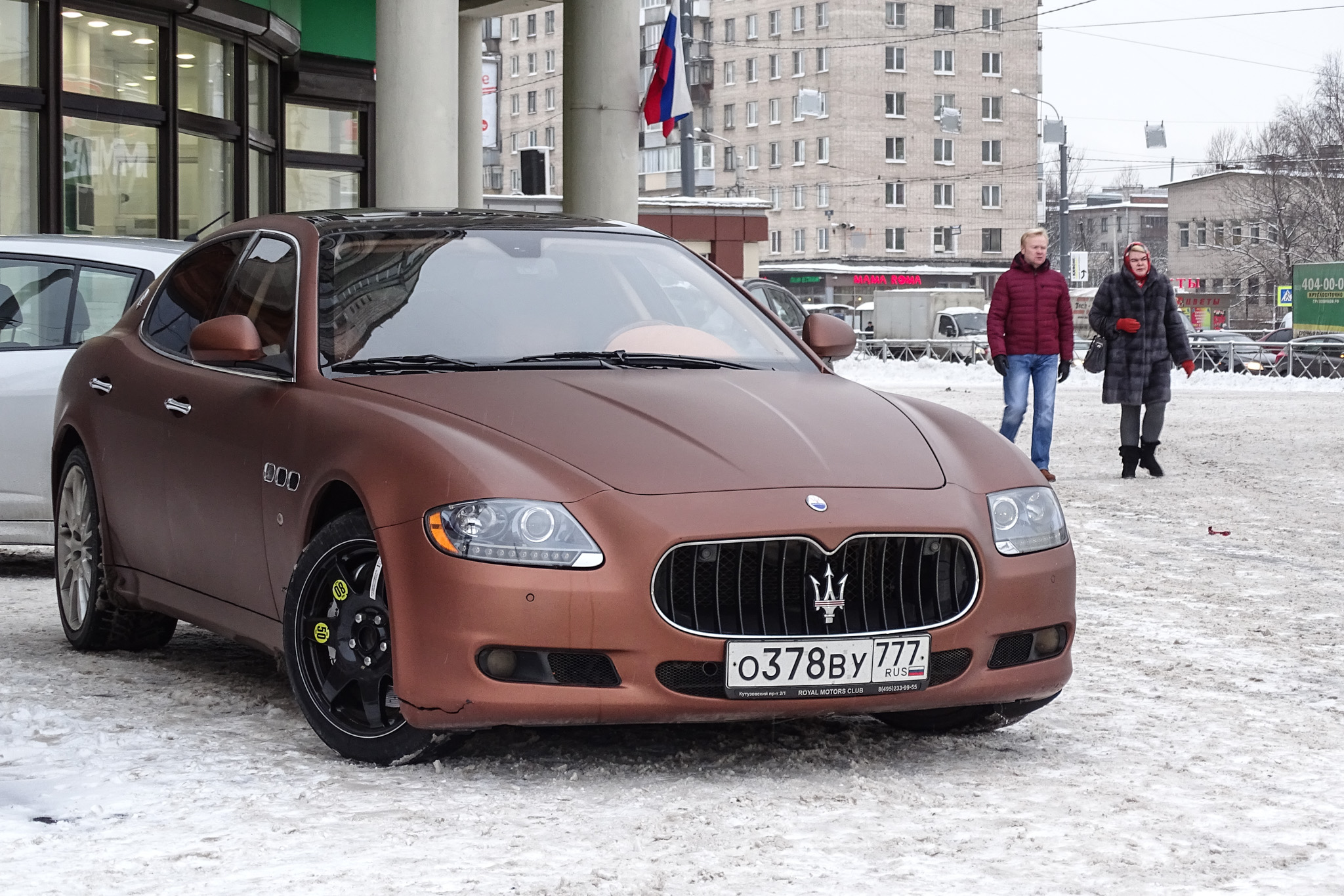 о 378 ву 777, Maserati Quattroporte 5th gen (M139), 2003–2012