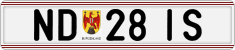 License plate of Austria, Regular plates