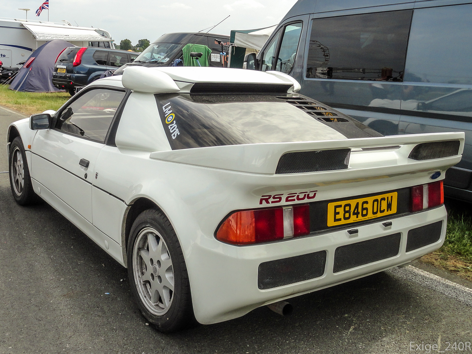 E846OCW, Ford RS200 1st gen, 1984–1986