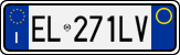License plate of Italy, Cars (1994 year series)