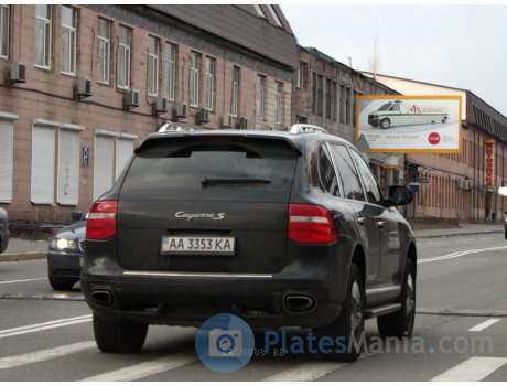 AA 3353 KA, Porsche Cayenne
