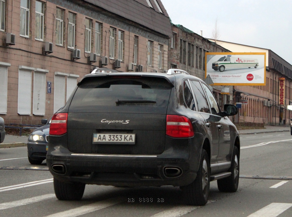 AA 3353 KA, Porsche Cayenne 1st gen (957; 9PA), facelift, 2007–2010