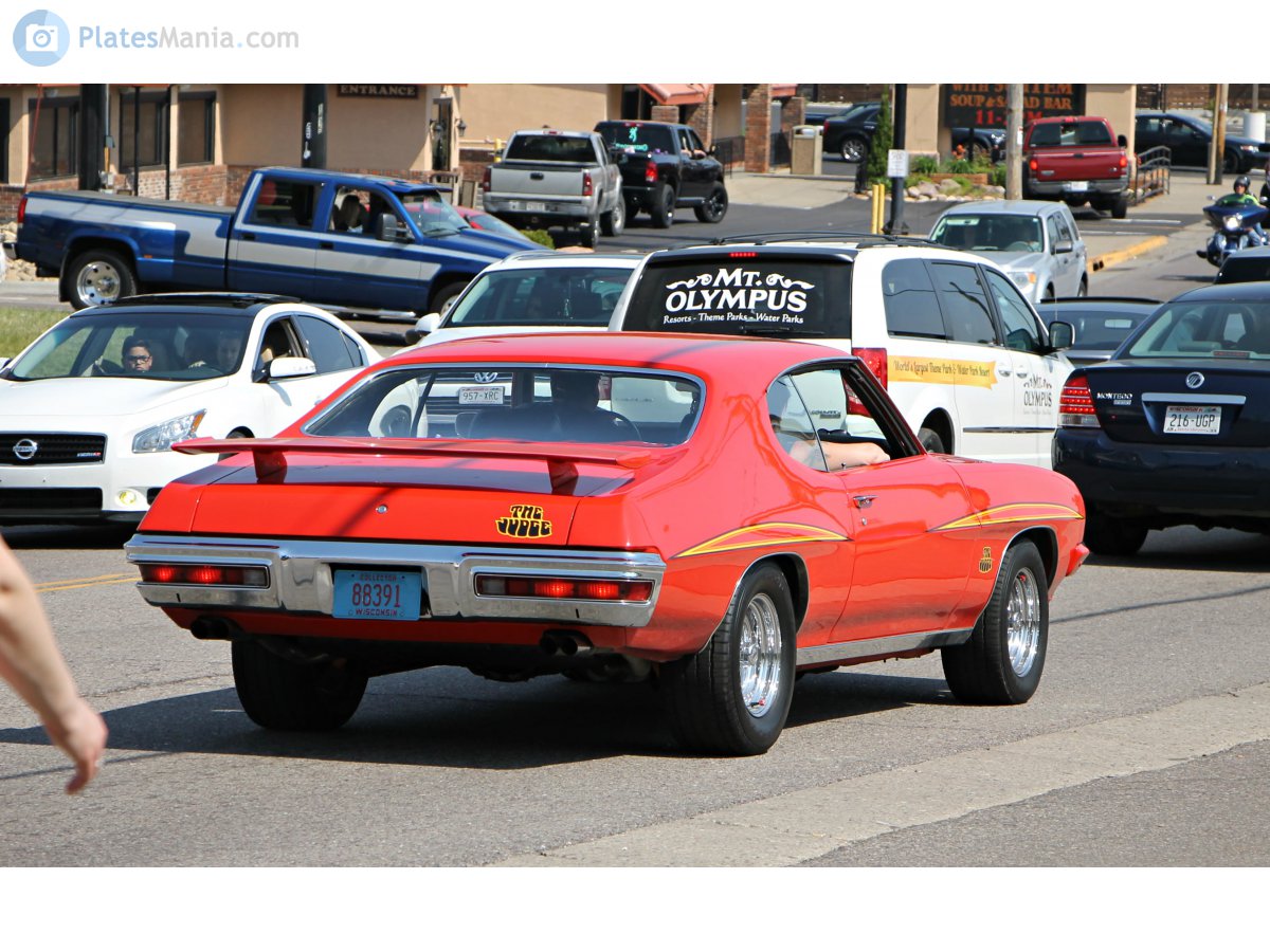88391, Pontiac GTO 2nd gen (A-body), 2nd facelift, 1971–1972