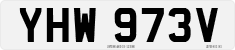 License plate of the United Kingdom, 1963 year system
