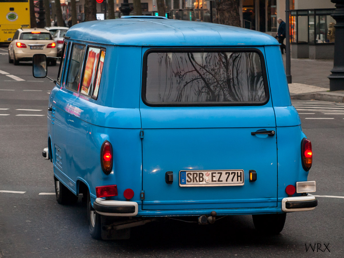 SRB EZ 77 H, Barkas B1000 Van, 1961–1990