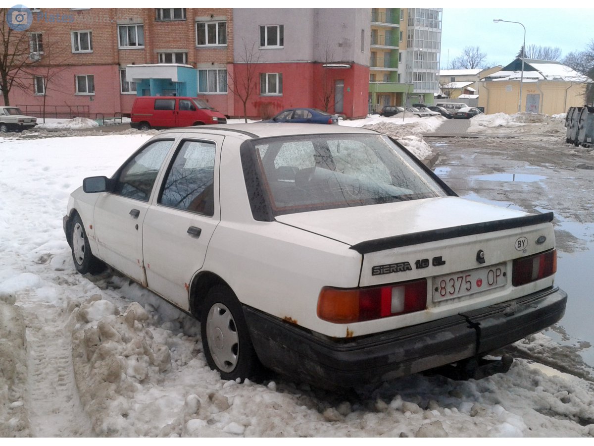 8375 OP, Ford Sierra 1st gen 5-door Liftback (BAG/GBG), facelift, 1987–1993