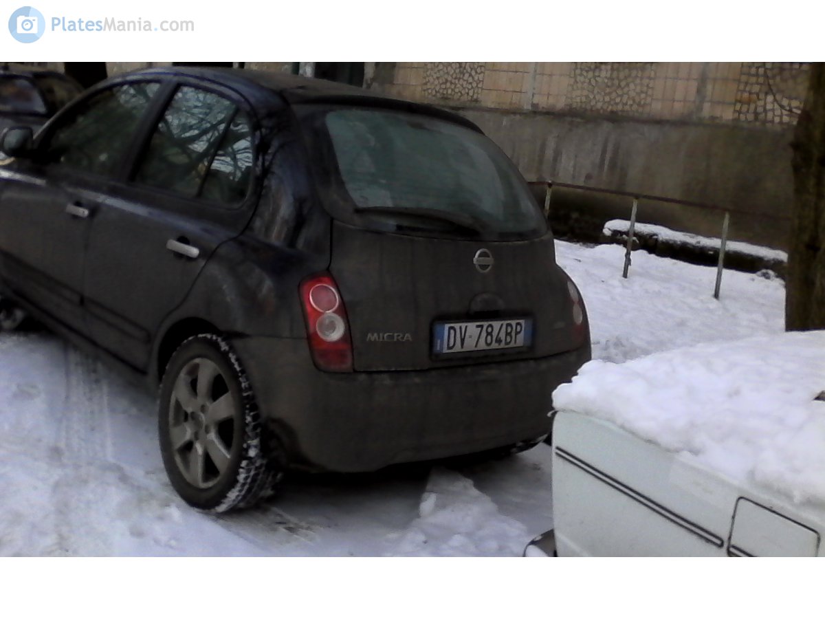 DV 784 BP, Nissan Micra 3rd gen 5-door Hatch (K12), 2002–2010