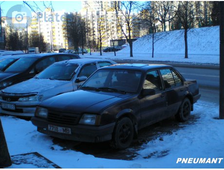 7718 MB, Opel Ascona