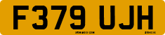 License plate of the United Kingdom, 1983 year system