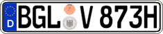 German license plate, Plates for oldtimers (type 