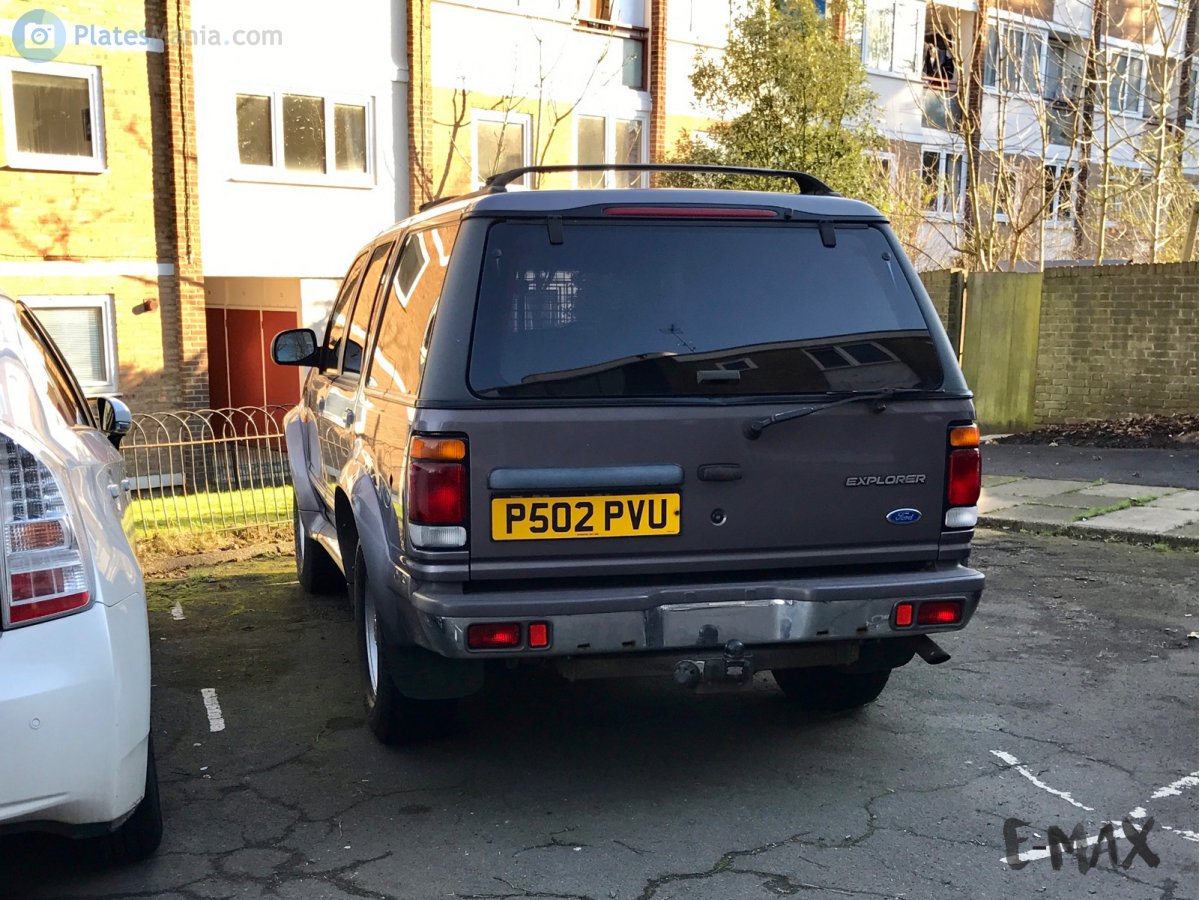 P502PVU, Ford Explorer 2nd gen 5-door SUV (UN150), 1994–2000