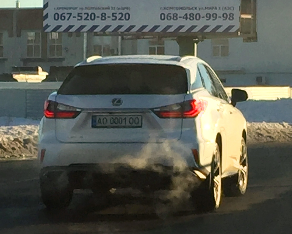 AO 0001 OO, Lexus RX 4th gen (AL20), 2015–2019