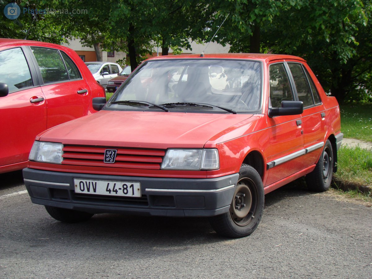OVV 44-81, Peugeot 309 1st gen 5-door Hatch (10A/C), 1985–1993