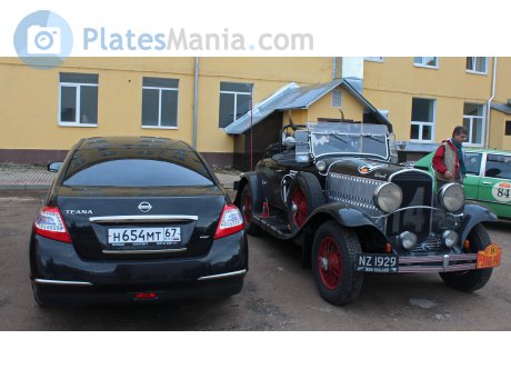 н654мт67, Nissan Teana