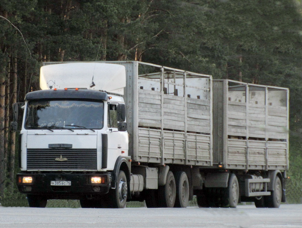 н 385 вс 74, MAZ 6303 