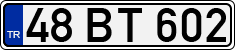 License plate of Turkey, Regular plates
