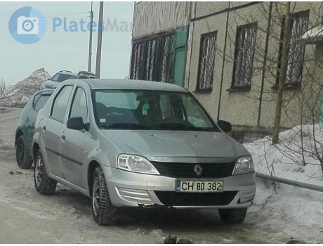 CH BD 382, Dacia Logan