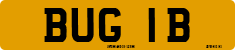 License plate of the United Kingdom, 1963 year system