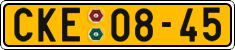License plate of the Czech Republic, Commercial vehicles (1960)