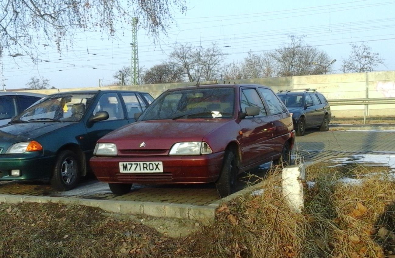 M771ROX, Citroёn AX 1st gen 3-door Hatch (S9), 1986–1998