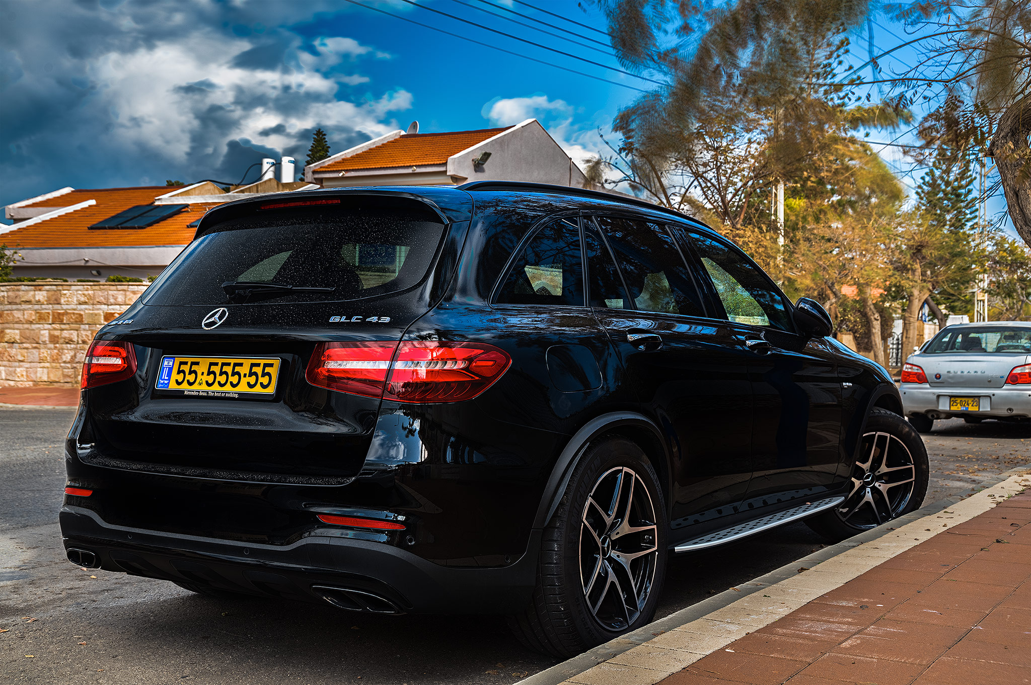 55-555-55, Mercedes-Benz GLC-Klasse 1st gen SUV (X253), 2015–2019