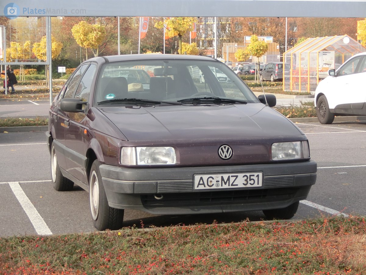 AC MZ 351, Volkswagen Passat 3rd gen Sedan (B3; 35i), 1988–1993